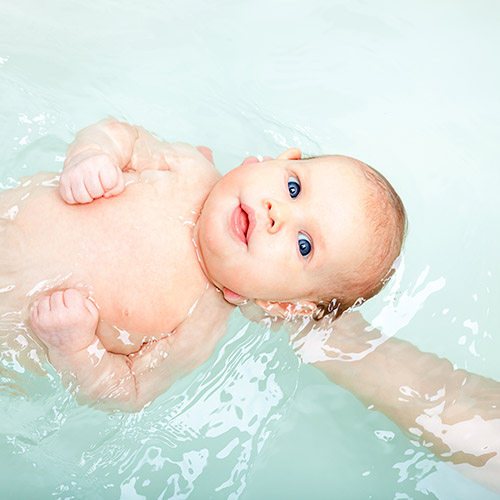 Bathing a Newborn Steps